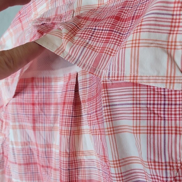 Duluth Trading Womens Sz XS Roll Tab Sleeve Fishing Hiking Vented Shirt Tunic - Picture 5 of 15